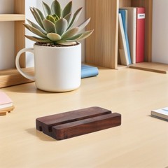 Wood Greeting Card Display Stand Name Holders for Tables Desktop Calendar