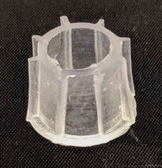 Bowl Adapter 6″D 2.5″Hi Set/2 Convert Candle Holder to Floral Stand FREE SHIPING