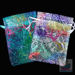 25/50/100pcs Coralline Organza Pouches Wedding Party Favor Bags 4.7″x3.5″ 7×4.7″