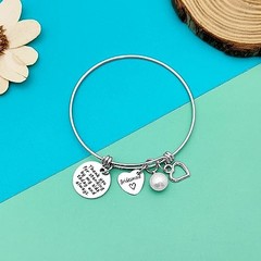 6 Pcs Bridesmaid Gifts 4xBridesmaid &1xMaid of Honor&1xMatron of Honor-Silver