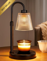 Innqoo Candle Warmer Lamp with Timer Dimmable Height Adjustable Wax Melts Decor