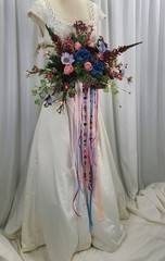 Bohemian Dreams Wildflower Faux Silk Wedding Bouquet