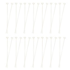 40 Pcs Metal Flower Card Holder Floral Decorative Arrangement Picks