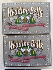 2 Wedding Bells boxes of Silver bells set of 24, Never Used, 48 Bells Total