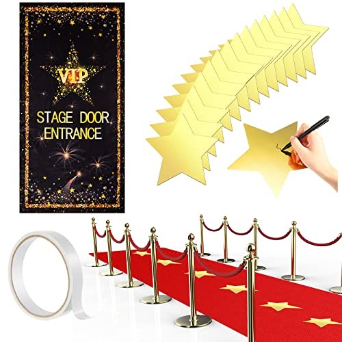 Red Carpet Runner for Party VIP Stage Movie Night 55gsm Thickness 2.62 x 14.5