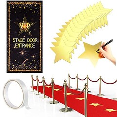 Red Carpet Runner for Party VIP Stage Movie Night 55gsm Thickness 2.62 x 14.5