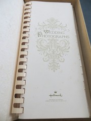 HALLMARK WEDDING PHOTOGRAPH VINTAGE 1969 WHITE CREAM ALBUM WHEN YOU CARE ENOUGH