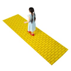 3 Ft. x 50 Ft. Yellow Brick Road Plastic Aisle Runner