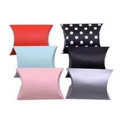 10pcs Pillow Shape Kraft Paper DIY Candy Box – Birthday Party Favor Gift Boxes 2