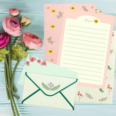 KSIWRE 36 PCS Stationary Set with Envelopes,6 Different Style Cute Letter Wri…