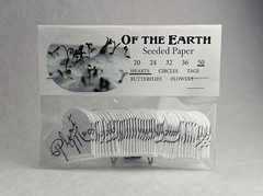 50 Count Wildflower Seed Paper Hearts Eco-Friendly Wedding Favors Gifts