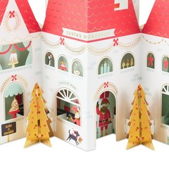 Hallmark Paper Wonder Big Pop-Up 8.94 x 12.38 inches, Santa’s Workshop