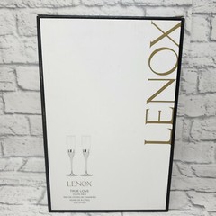 LENOX True Love Champagne Flute Pair 6oz, Set of 2, Silver plate