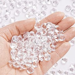 Acrylic Diamonds, 2000PCS 10mm Clear Crystals Gems Table Scatter 2000pcs Clear