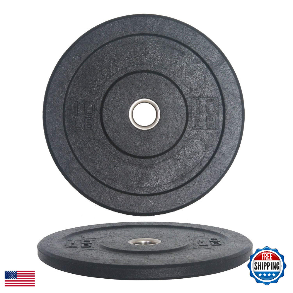 Fitness First Competition Crumb Bumper Plates 10-45 Lbs.