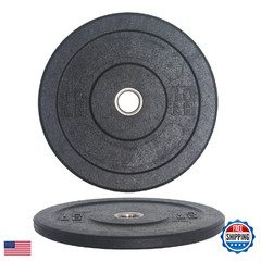 Fitness First Competition Crumb Bumper Plates 10-45 Lbs.