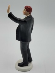 High Five Groom Figurin Wedding Cake Topper 5 5/8″ Tall Light Brown Hair