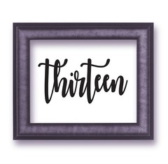 Wedding Table Numbers 1-10, 15, or 20 Custom Centerpiece Vinyl Sticker Decals d