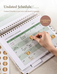 molekaus Wedding Planner Book And Organizer：Wedding 11.5×10.5, White