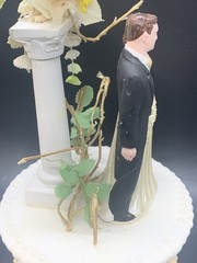 Vintage 1930’s Wedding Cake Topper Artistic Ornament #191