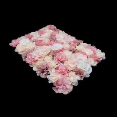 12Pcs Flower Wall Panel Artificial Flower Wall Backdrop Flower Decoration