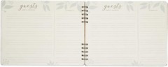 Rustic Wooden Guest Book – 112 Pages for Weddings & Baby Showers, 11.25×8.75 in