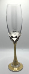 LUXURY Wedding Toasting Champagne Glass Flute DETAILED TUXEDO BOW TIE Cloisonne
