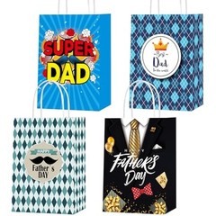 16 Pcs Father’s Day Bags Father’s Day Gift Bags Father’s Day Party Favors