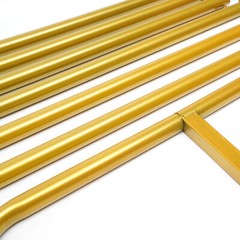 Metal Wedding Arch Frame Gold Iron Garden Party Stand Backdrop Flower Display~