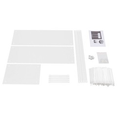 30.7-Inch Clear Acrylic Flower Stand – Floor & Tabletop Wedding Centerpiece