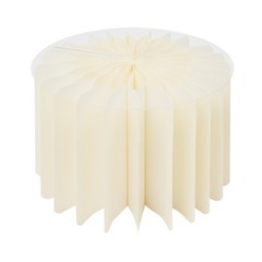 10* Cardboard Flower Stands Free Standing White White Column Rack Decor Column