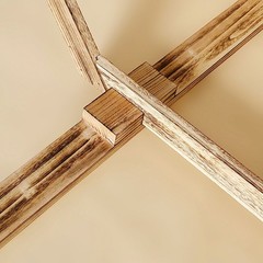 7 ft Natural Heptagon Wood Wedding Arch Backdrop Stand Party Events Decorations