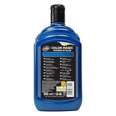 52709 Color Magic Car Paintwork Polish Restores Colour & Shine Blue 500ml