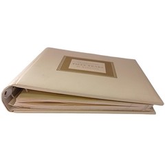 Hallmark 50th Anniversary Wedding Book Memory Golden Never Used Acid Free Pages