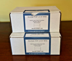 175 A6 Envelopes 4 3/4″ x 6 1/2″ 24lb (90gsm), White, Gummed, Laser & Ink Jet