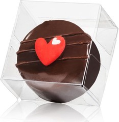 50 Count Clear Dessert Boxes for Weddings, Baby Showers & More | 2.17″ x 2.17″