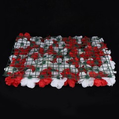 12PCS Artificial Flower Wall Panels Silk Rose Wedding Background Venue Decor