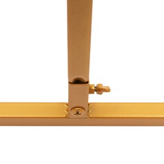 Set of 3 Metal Backdrop Stand, Rectangular Balloon Frame, Gold Backdrop Decor