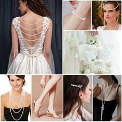 Pearl Garland, 6 MM White Faux String of Pearls, 78 FT Pearl Garland for Chri…