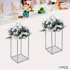 11 Pcs Flower Stands Flower Holder for Wedding Decorations Rectangular Wedding