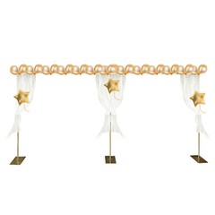 Gold Photography Background Support Stand Wedding Backdrop Steel Stand Frame new