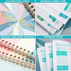 Teacher Planner 2026-2027 – Teacher 2025-2026 Teacher Planner – Blue-purple