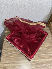 Indian Style Red and Gold Gift Basket for Special Occasion Wedding Party Favors