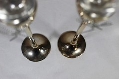 Vera Wang Love Knots Fine .999 Pure Silverplated Holloware Toasting Flutes