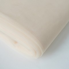Ivory TULLE NET FABRIC 108″ wide x 50 yards Bolt Crafts Sewing Put-up Wedding
