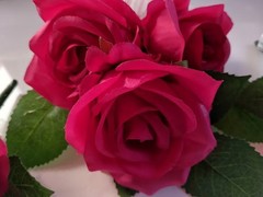 Hand Made pin on Corsage and boutonniere Set