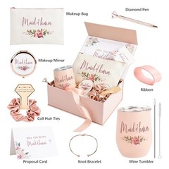 Maid of Honor Proposal Gifts Will You Be My Box-Maid Of Honor Proposal Gifts