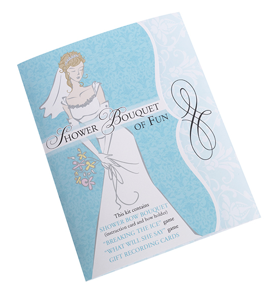 Shower Bouquet of Fun Wedding Bridal Shower Game Pack – 4 Different Games!