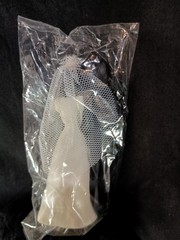 Vintage Wedding / Anniversary Couple Cake Topper.