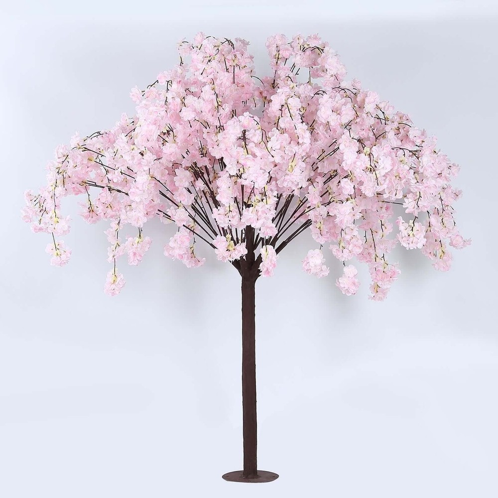 5 ft Artificial Cherry Blossom Tree Detachable Metal Base Party Home Decorations
